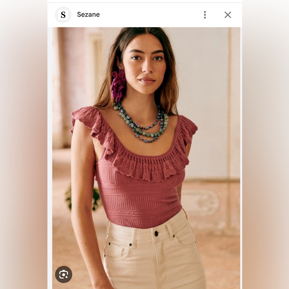 Sezane Lina Top